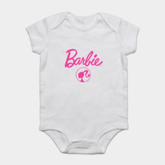 barbie baby onesie